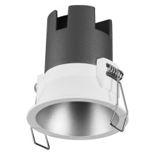 OSRAM LED Deckenleuchte LED SPOT RECESS TWIST PRO 70mm 5W 3000K White Silver Warm weiß 4099854446214