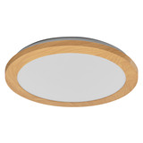 OSRAM LED Aussen-Deckenleuchte Orbis Disc 30CM 22W Click CCT IP44 Wood Decor Warm weiß,Kalt weiß 4099854446856
