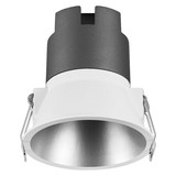 OSRAM LED Deckenleuchte LED SPOT RECESS TWIST PRO 93mm 10W 4000K White Silver Neutralweiss 4099854447099