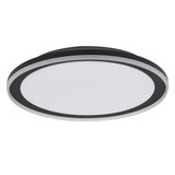 OSRAM LED Decken-Wandleuchte Orbis Pederson 550MM 36W 830 Black Warm weiß 4099854449802