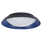 OSRAM LED Deckenleuchte Orbis Plate 430MM 35W 830 Click DIM Black and Blue Dimmbar Warm weiß 4099854449901