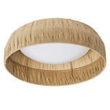 OSRAM LED Deckenleuchte Decor Bamboo Paper Ceiling 300 12W 830 Brown Warm weiß 4099854452741