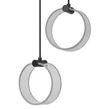 OSRAM LED Pendelleuchte Decor Circle 2XPendant PL 14W Click CCT Black Warm weiß,Kalt weiß,Kaltes Tageslicht 4099854459009