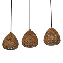 OSRAM Pendelleuchte Decor Paper Drop Pendant Linear 3XE27 Beige 4099854460654