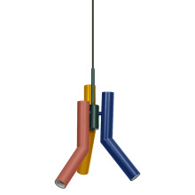 OSRAM Pendelleuchte Decor Straw Pendant 3XE27 Multicolor 4099854461552