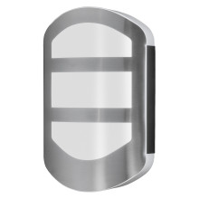 OSRAM LED Aussenleuchte ENDURA STYLE PLATE Wall 12W Stainless Steel Warm weiß 4099854461576