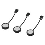 OSRAM LED Unterbauleuchte Spot Puck 65mm 3 x 3W 830 Black Warm weiß 4099854462436