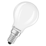 LEDVANCE LED Lampe E14 Classic Filament Dimmbar P matt P60 5.9W 806lm Warmweiss 2700K wie 60W 4099854464553