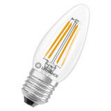 LEDVANCE LED Kerze E27 Classic Filament P B40 3.4W 470lm Warmweiss 2700K wie 40W 4099854466359