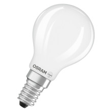 OSRAM LED Leuchtmittel LED Retrofit CLASSIC P 1W 827 Frosted E27 Warm weiß 4099854466564