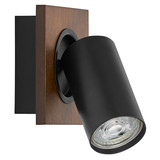 OSRAM LED Deckenleuchte DECOR SPOT MERCURY BLACK 1x3.4W 927 DIM Dimmbar Warm weiß 4099854471070