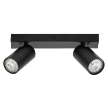 OSRAM LED Deckenleuchte LED SPOT OCTAGON BLACK 2x3.4W 927 DIM Dimmbar Warm weiß 4099854474026