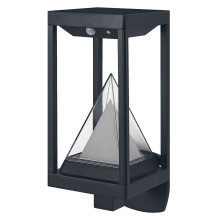 OSRAM LED Aussen-Wandleuchte Smart+ Solar Alps Wall Multicolor RGB + W Dimmbar Warm weiß,RGB 4099854474415