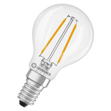 LEDVANCE LED Lampe E14 Classic Filament V P25 2.5W 250lm Warmweiss 3000K wie 25W 4099854482243