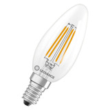 LEDVANCE LED Kerze E14 Classic Filament V B60 5.9W 806lm Warmweiss 2700K wie 60W 4099854484315
