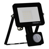 OSRAM LED Aussenleuchte FLOODLIGHT LUX SENSOR 10W 840 BLACK Neutralweiss 4099854489440