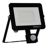 OSRAM LED Aussenleuchte FLOODLIGHT LUX SENSOR 30W 830 BLACK Warm weiß 4099854489686