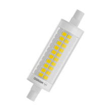OSRAM LED Leuchtmittel LED SLIM LINE R7S DIM 9.5W 827 Clear R7s Dimmbar Warm weiß 4099854503597