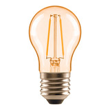 LEDVANCE LED Lampe E27 Classic Filament P10 1.1W 80lm Extra-Warmweiss 2400K wie 10W 4099854563058