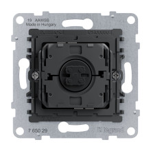 Legrand SEANO Rollladen-/Jalousieschalter-Einsatz, 3 Tasten-System, für den direkten Anschluss am Rollladenmotor, mechanische Verriegelung, 0,5 Sek Umschaltzeit, 765029