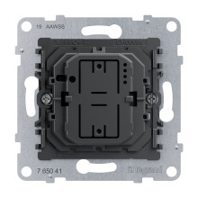 Legrand SEANO Universal-Tastdimmer-Einsatz ohne Neutralleiter, Phasenan-/-abschnitt mit automatischer Lasterkennung, Schraubklemmen, 3-125 W, 765041