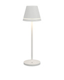 Leonardo VENEZIA Akku-Tischlampe Weiß 1,8W steuerbare Lichtfarbe IP54 76061