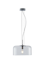 LUCE Design Gibus Pendelleuchte E27 Transparentes Glas