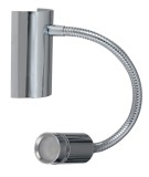 LUCE Design Kepler LED Wandleuchte 3000 K 3W Chrom