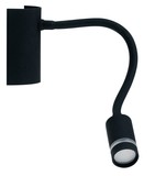 LUCE Design Kepler LED Wandleuchte 3000 K 3W Schwarz