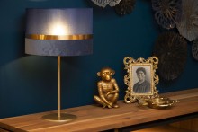 Lucide EXTRAVAGANZA TUSSE Tischlampe E14 Blau, Gold 10509/81/35