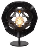 Lucide HANNELORE Tischlampe E27 Schwarz 10523/01/30