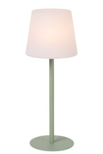 Lucide TYON LED Tischlampe 3W dimmbar Mattes Gold, Messing, Opal IP65 13816/02/33