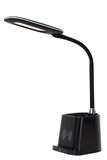 Lucide PENNY LED Schreibtischleuchte 4,7W dimmbar mit flexiblem Lesearm Schwarz 18674/06/30