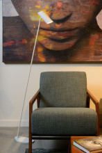 Lucide HESTER Stehleuchte GU10 360° drehbar Weiß 19700/01/31