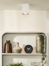 Lucide TUBE Deckenleuchte GU10 360° drehbar Weiß 22953/01/31