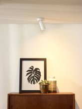 Lucide XYRUS LED Deckenleuchte GU10 Dim-to-warm 5W dimmbar 360° drehbar Weiß 95Ra 23954/06/31