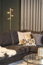 Lucide TYCHO Stehleuchte 4x G9 Mattes Gold, Messing, Rauchfarbe Grau 45774/04/02