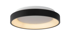 Lucide VIDAL LED Deckenleuchte 20W dimmbar Schwarz, Opal 46103/20/30