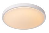 Lucide DASHER LED Deckenleuchte 24W Weiß, Opal Sensor IP44 79110/40/31