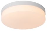Lucide BISKIT LED Deckenleuchte 18W Weiß, Opal Sensor IP44 79111/30/31