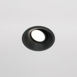 Maytoni Dot Downlight, Einbauleuchte GU10 Schwarz Ø9,3mm