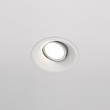 Maytoni Dot Downlight, Einbauleuchte GU10 Weiss Ø9,3mm