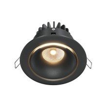Maytoni Yin LED Downlight, Einbauleuchte 12W dimmbar Schwarz 90Ra Ø9,8mm Warmweiss
