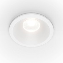 Maytoni Zoom LED Downlight, Einbauleuchte 6W Weiss IP65 90Ra Ø6mm Warmweiss