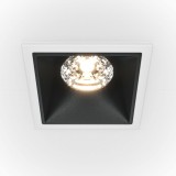 Maytoni Alfa LED Downlight, Einbauleuchte 15W dimmbar Schwarz / Weiss 90Ra Neutralweiss