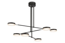 Maytoni Fad LED Pendelleuchte, Hängeleuchte 38W Supermodern Schwarz