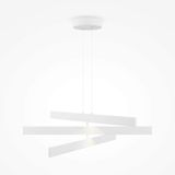 Maytoni Origami LED Pendelleuchte, Hängeleuchte 3x 46W Weiss Neutralweiss