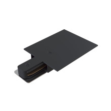 Maytoni Stromschienen Einspeiser breit Schwarz Aluminium