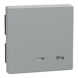 Merten 430760 Wippe mit Kontrollfenster und Aufdruck Schlüssel, aluminium, System M