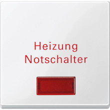 Merten 432919 Wippe für Heizungs-Notschalter, polarweiß glänzend, System M
